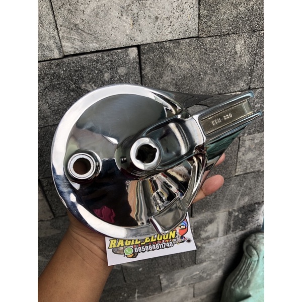 tutup kampas mp megapro primus chrome pnp tromol rx king rcb jupiter z scorpio