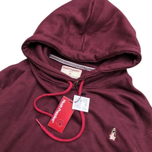 Jaket Sweater Hoodie HPPS CLASSIC – Maroon Edition Fashion Trendy Casual Pria Good Brand Quality Stylish