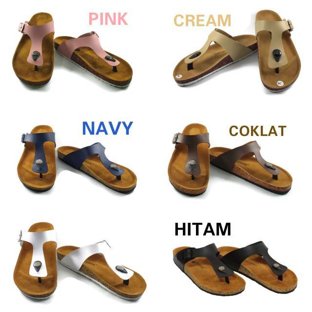  Sandal  Kulit  Casual BIG SIZE Pria Wanita  Jepit  