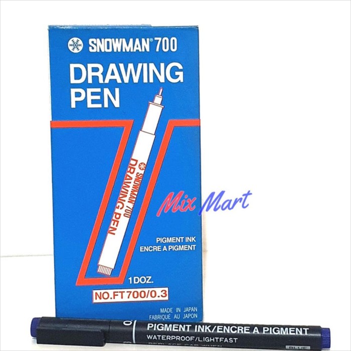 

Pendrawing- Pen Drawing Snowman 700 0.3 Ft700/0.3 Biru -Drawing-Pen.