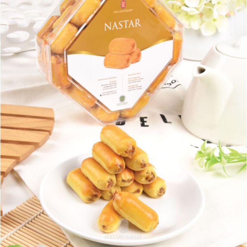 

Nastar Toples Segi 8/ Toples Kaca Holland Bakery