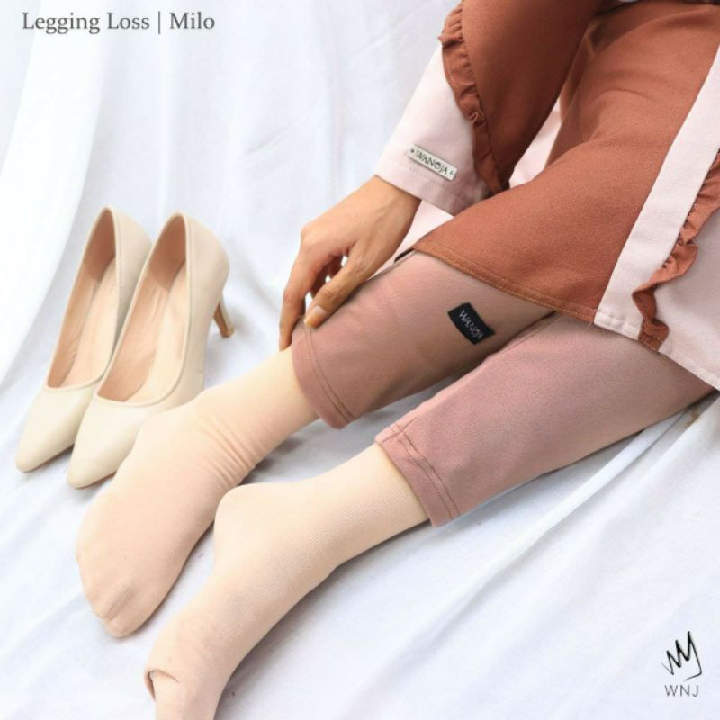 CELANA LEGGING KARET &amp; LOSS || ORIGINAL WANOJA