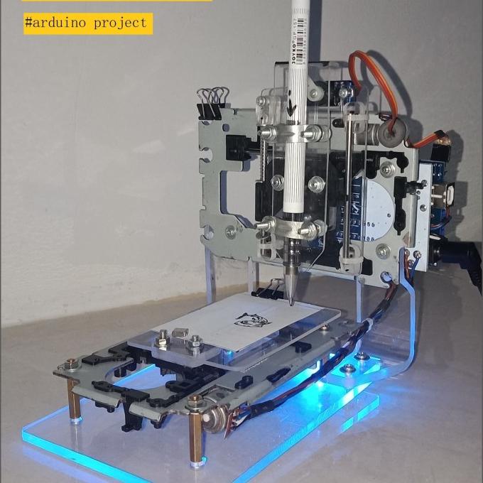 mini cnc plotter arduino