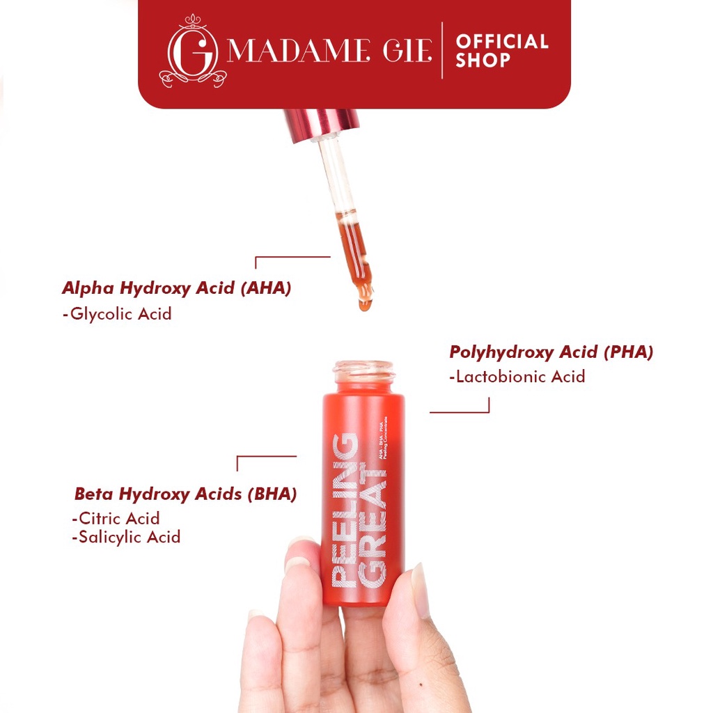 LIZBEAUTY - Madame Gie Peeling Great AHA-BHA-PHA - Peeling Concentrate