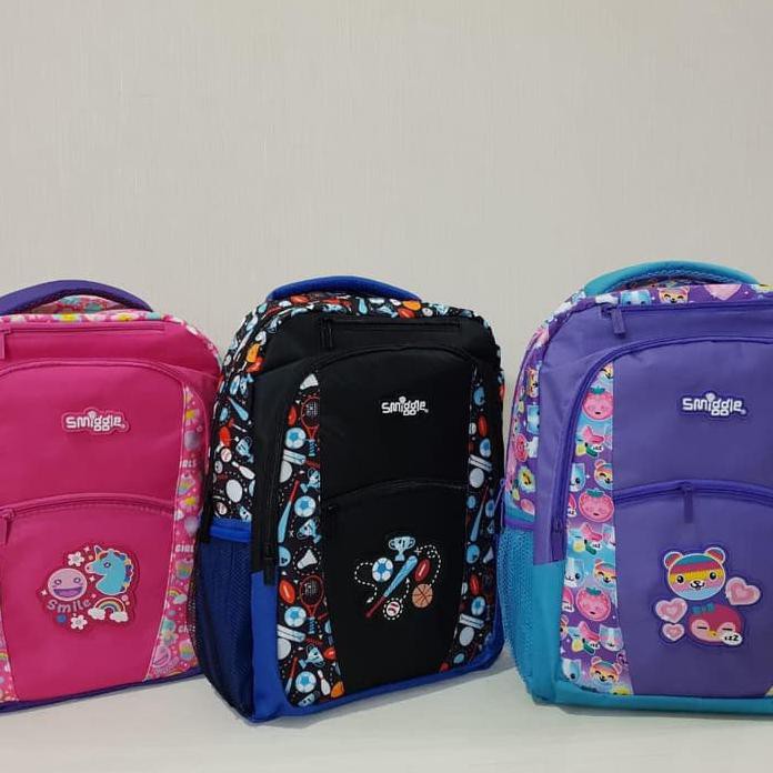 PROMO MURAH TAS SEKOLAH RANSEL BACKPACK SMIGGLE KW SUPER