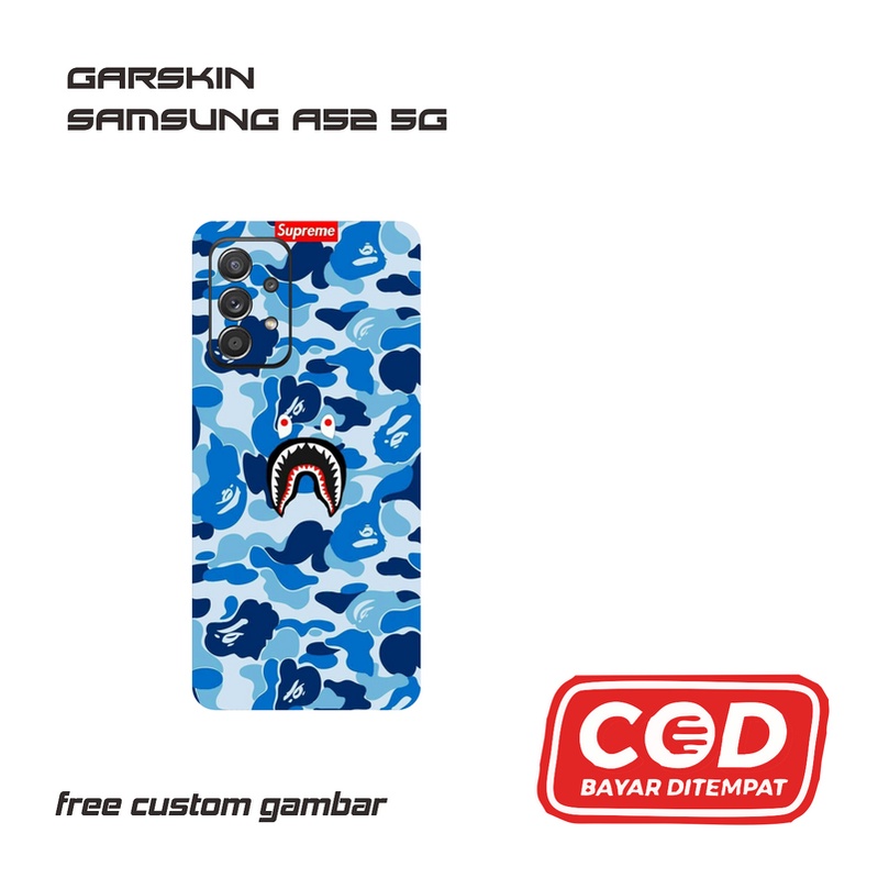 GARSKIN/STICKER HANDPHONE SAMSUNG A52 5G CUSTOM