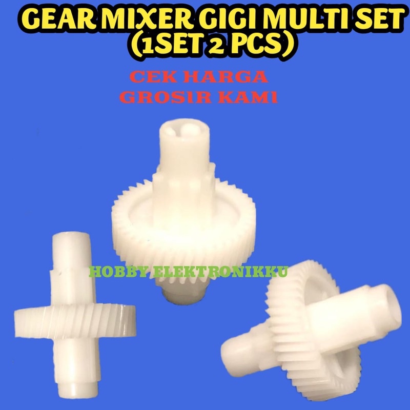 GEAR MIXER GIGI MULTI SET (1SET2PCS)