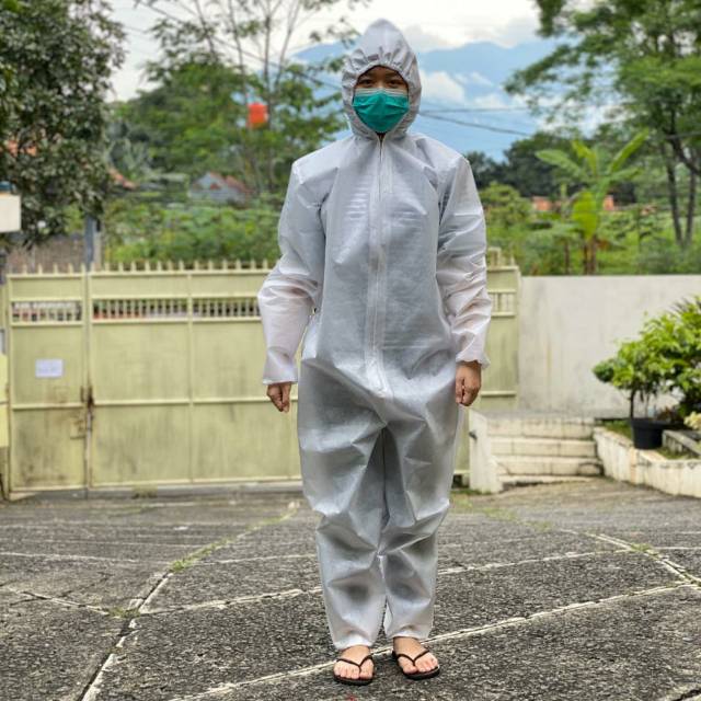 Hazmat Suit APD Medis Polypropylene