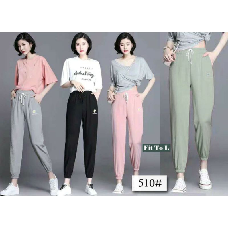 Celana Wanita Jogger Import