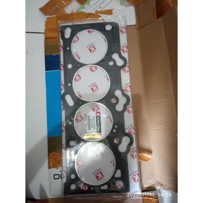 paking head gasket cylinder head kia sportage 2 hyundai tucson trajet cvvt