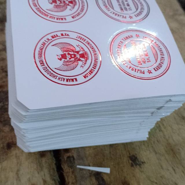 

RB Stiker Stempel Hotprint ( Custom )