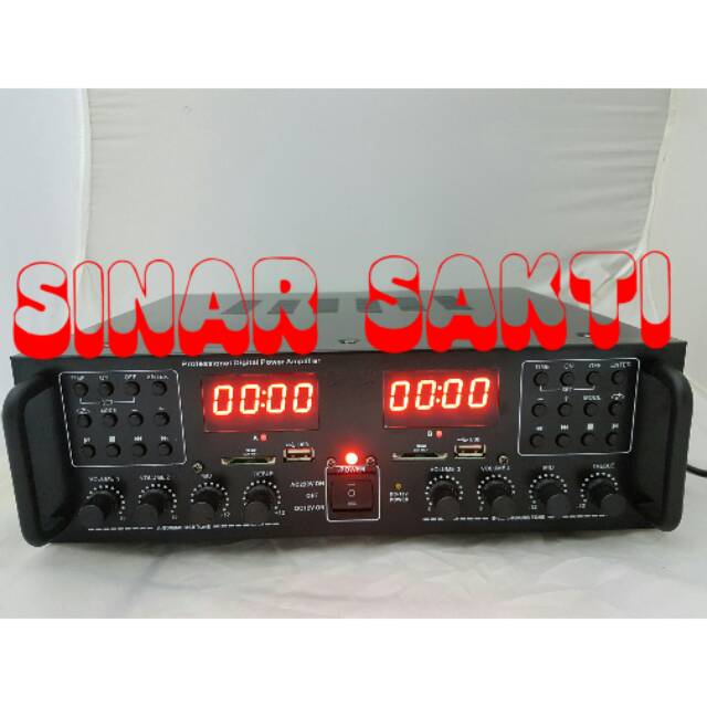 PROMO AMPLI WALET 4 CHANNEL 2 TIMER DIGITAL