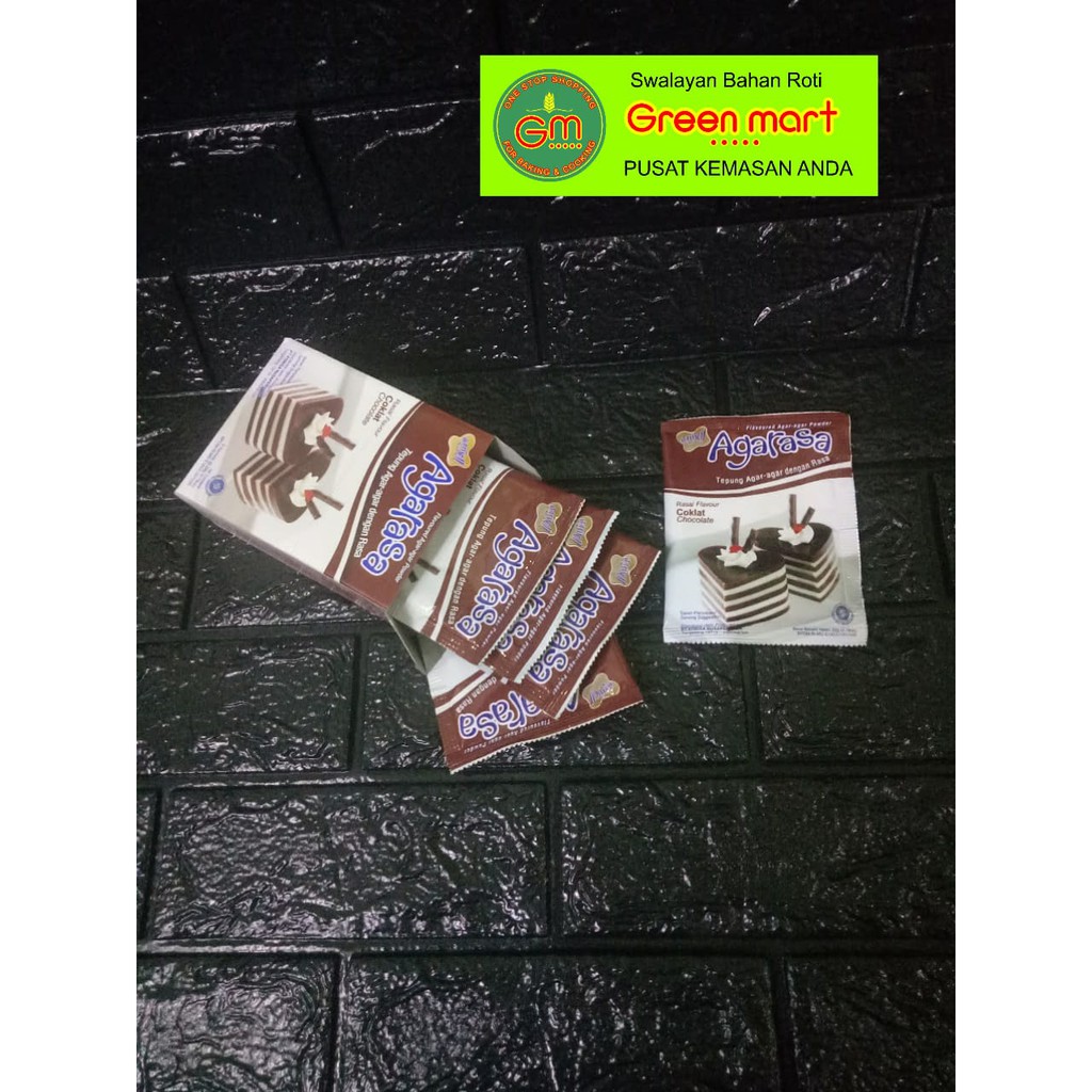 

Agarasa Bubuk Rasa Coklat Tepung Agar Agar Rasa Cokelat Nutrijell 22 Gram 1 Pack Isi 6 sachets. 4768