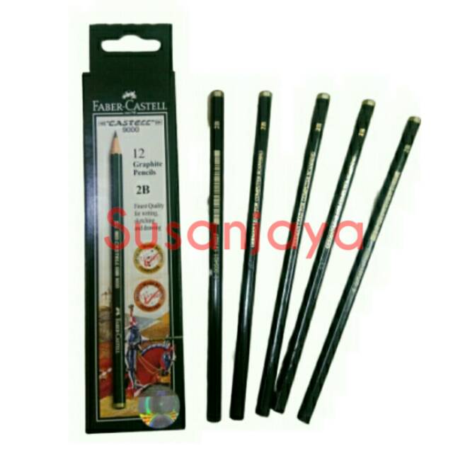 Jual Pensil 2B FABER CASTELL Original | Shopee Indonesia