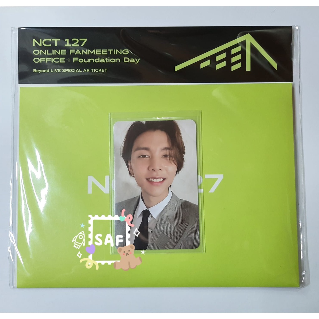 AR Ticket Johnny nct 127 neo city the link dan fanmeet foundation day neocity