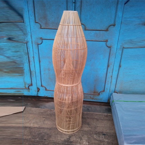 2 Unit Bubu Ikan Dari Bambu Perangkap Ikan Tradisional Packing Kayu