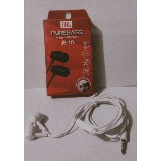 Headset JBL Pure Bass JB-10