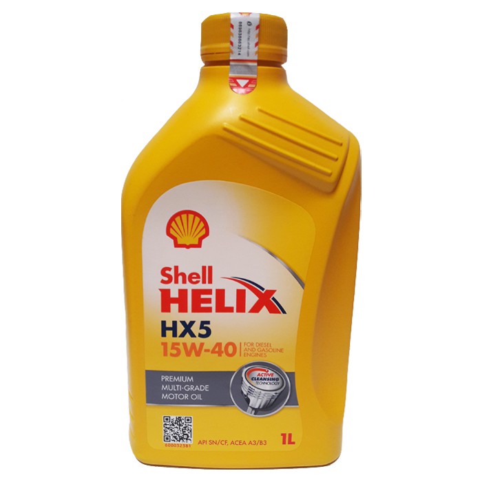Oli Shell Helix HX5 15W-40 1L / Oli Mesin Motor Shell