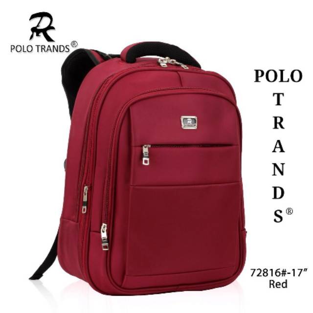 Original Ransel Laptop Polo Trands 72816, tas ransel tas batam tas pria tas cowok