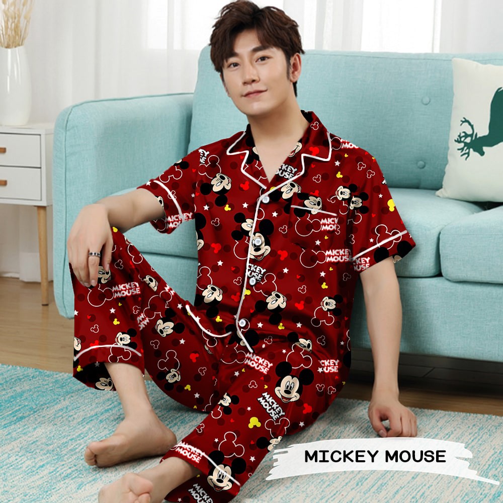 Piyama CP Allsize  / Baju Tidur CP Allsize / Piyama Cewek / Baju tidur Cowok-5