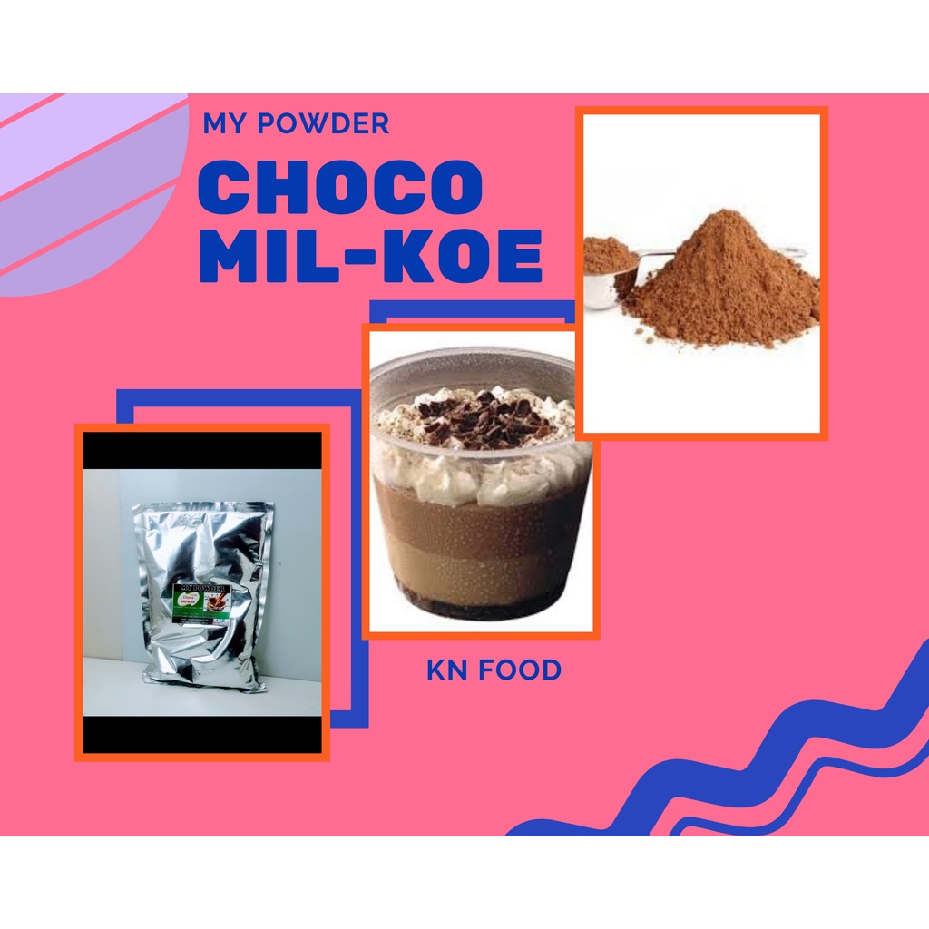 

Bubuk Coklat Milkoe 1Kg bubuk coklat | choco milkoe My Powder 1kg
