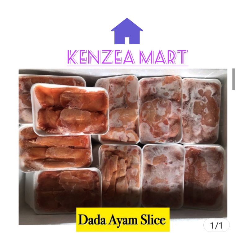 

{KENZEAMART}DADA FILLET AYAM SLICE 500 GR