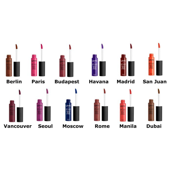 Promo Nyx Soft Matte Lip Cream New Shade Kecantikan - Aksesoris & Alat Make Up - Set Make Up Brush -
