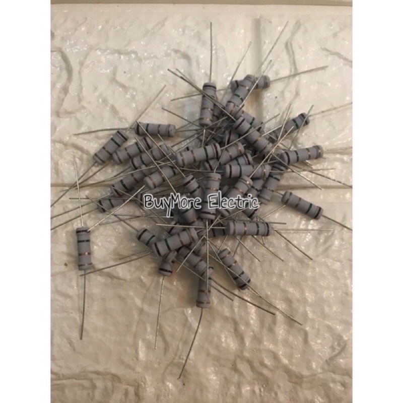 (Isi 10 pcs) Resistor 2 Watt Ecer 47K 470K 5R6 5K6 560K 6R8 6K8 68R 68K 680R