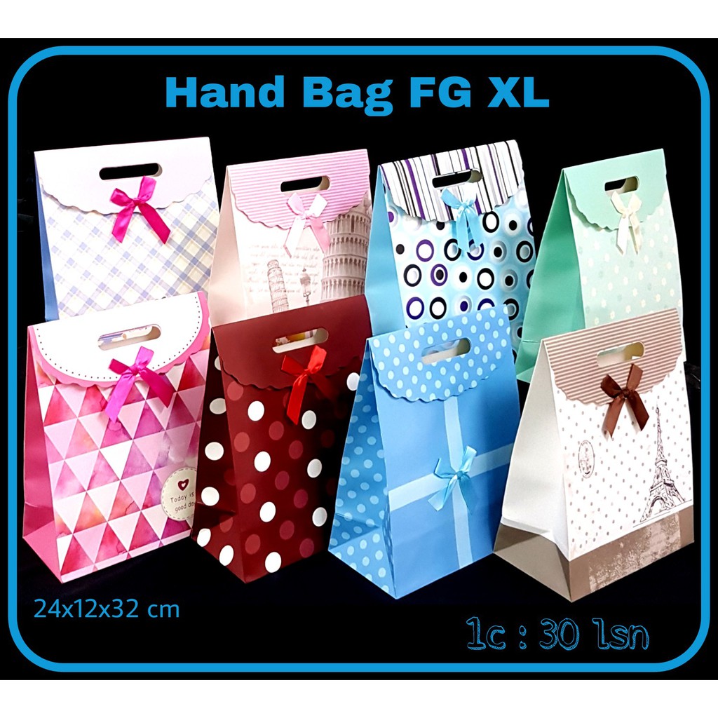 

ILP Hand Bag Kado FG-4 / Goodie Bag / Tas Serbaguna / Tas Tenteng