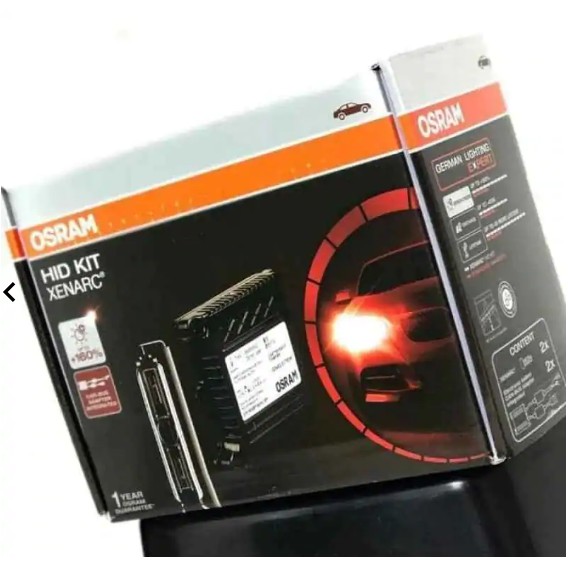 OSRAM H4 Xenarc Genuine Lampu Hid Mobil [6000k] - Vanca Motor