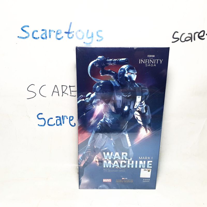 ZD Toys Zhongdong Toys Iron Man 2 War Machine Mark 1 MK 1 Marvel Avengers