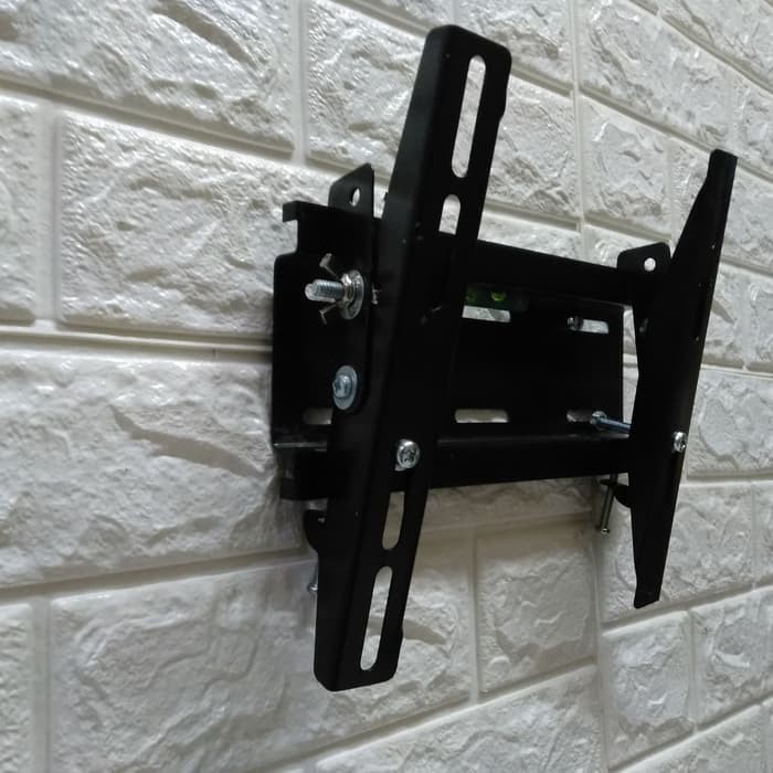 Bracket LED TV 10&quot; - 32&quot; Built in Water pass Bisa Gojek ori