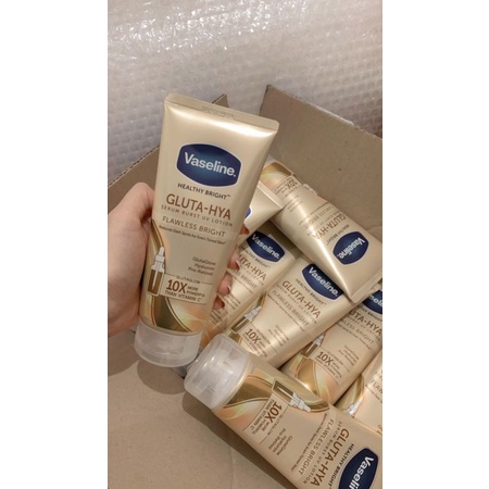 Vaseline Gluta-Hya Serum Lotion Indo & Thailand | Flawless Bright & Dewy Radiance & Overnight PO & R