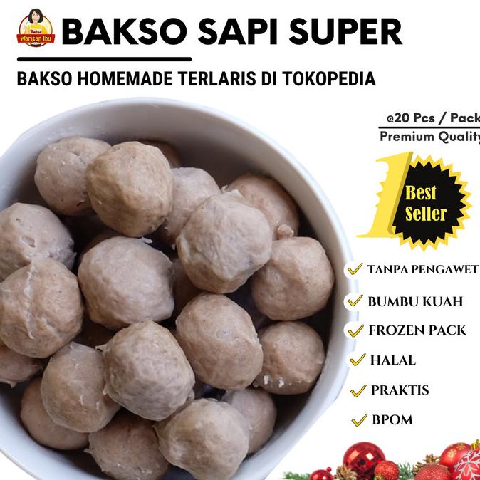 

MAKANAN BEKU / BAKSO HALUS SUPER NON COD