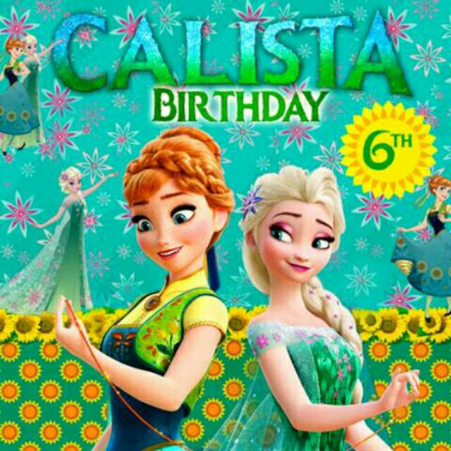 Backdrop Banner ulang tahun custom