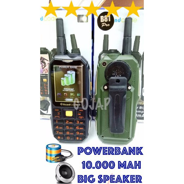 BRANDCODE B81 BONUS TEMPAT DOMPET HP BATRE 10000 mah