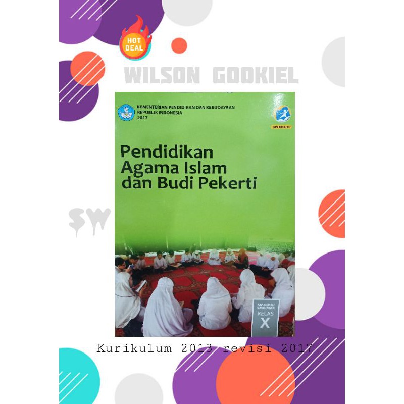 Buku paket agama islam kelas 10 SMA kurikulum 2013 revisi