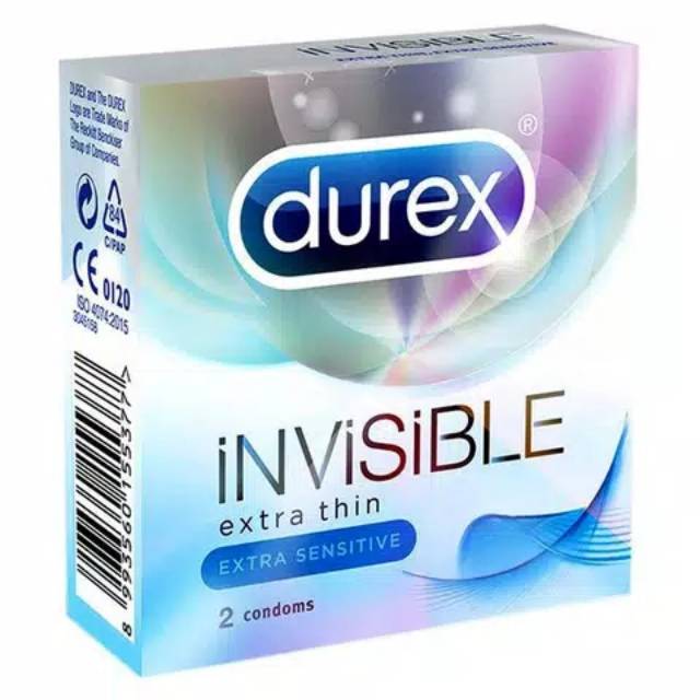 Kondom Durex Invisible extra thin 2pcs