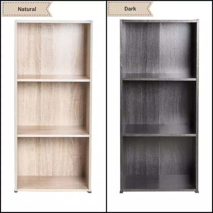 PROMO BISA COD RAK Rak buku / rak baju / rak tas / rak 3 susun merek Zyo - 2 SUSUN HITAM TERLARIS SE