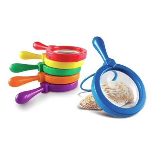 

Kaca pembesar anak - jumbo magnifier - mainan edukasi anak - Random Diskon