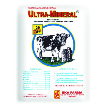 Mineral Ternak Eka Farma Ultra Mineral 1 Kg
