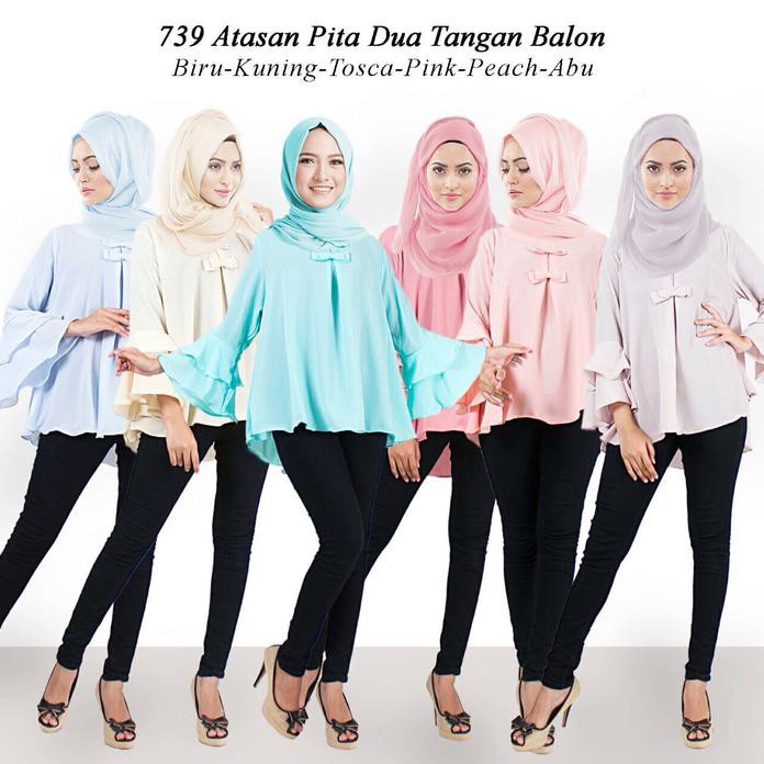 

Atasan Pita Dua Tangan Balon Babel 739