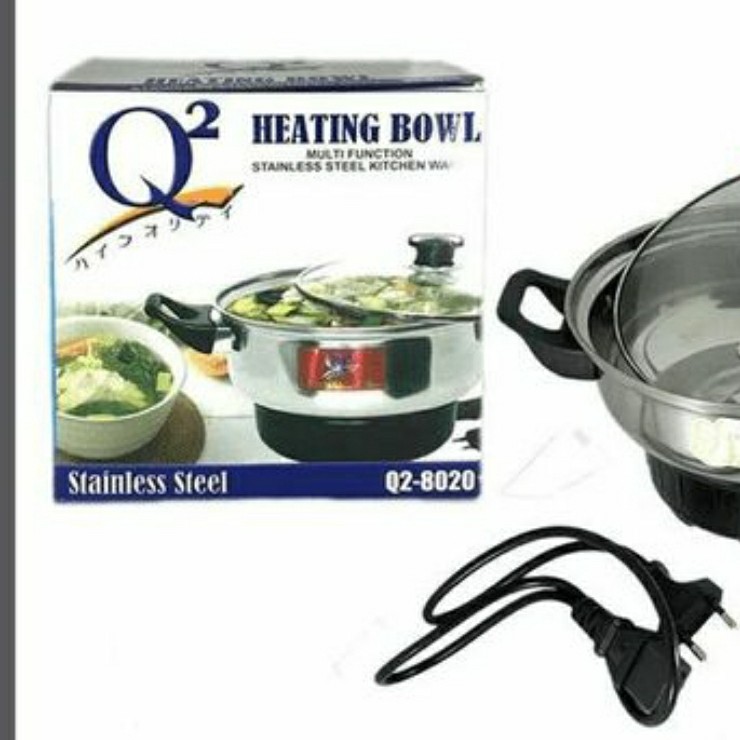 Panci Kukus, Pot Steamer , Penggorengan Dandang Kukus Stainles 28cm