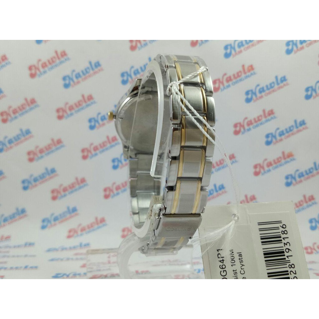 Seiko Ladies SXDG64P1 Quartz White Dial - Jam Tangan Wanita SXDG64