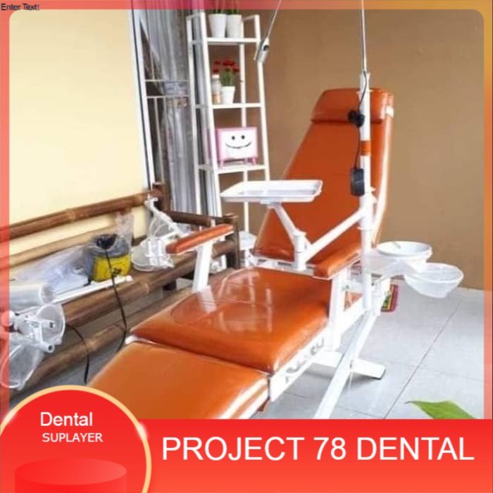 DENTAL UNIT PORTABLE / DENTAL UNIT LIPAT / KURSI DOKTER GIGI