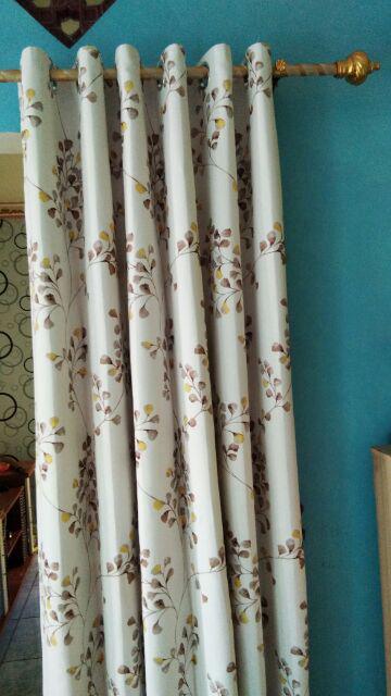 Gorden Blackout Blazer Asli Edelweis Kuning Hordeng Gordyn Tirai Minimalis Murah