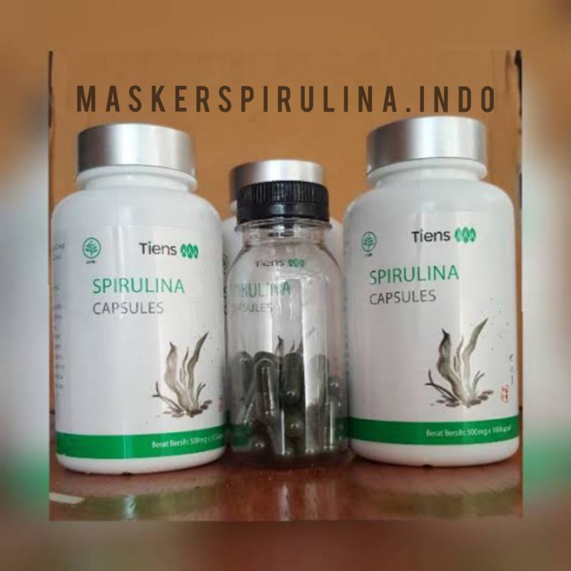 MASKER SPIRULINA TIENS 30 KAPSUL