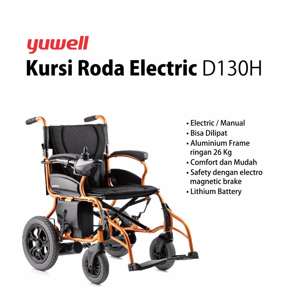 Kursi Roda Electric D130H Yuwell