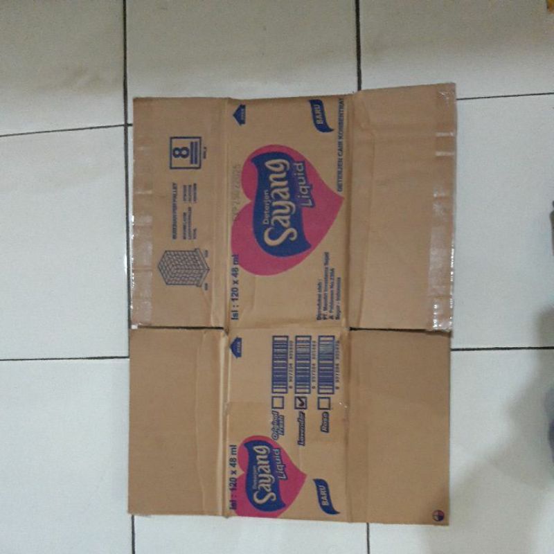 

kardus bekas deterjen sayang