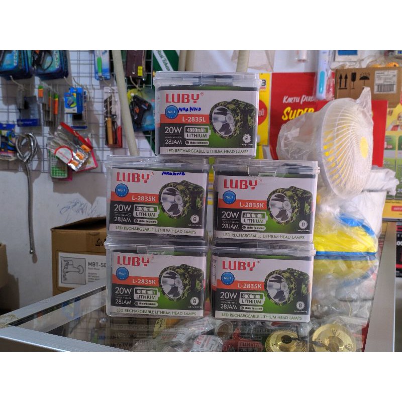 Senter kepala luby 20 Watt L-2835K